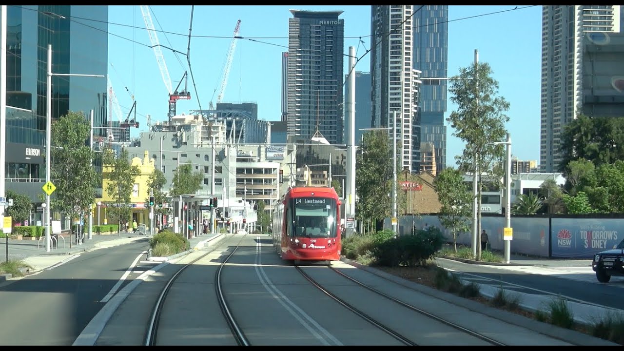 Driver's View L4 Parramatta   Westmead to Parramatta Square