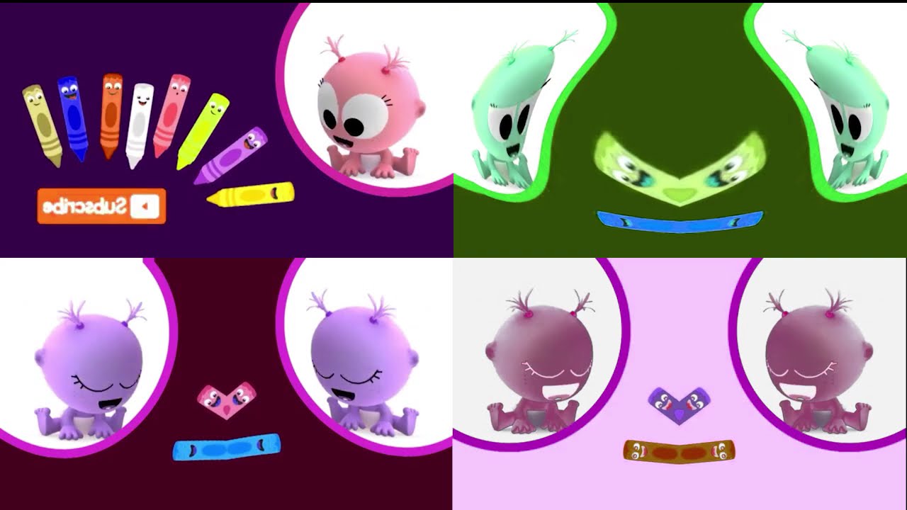 Baby First Subscribe Intro Logo Effects Sponsored By Klasky Csupo 2001 Effects | Combined