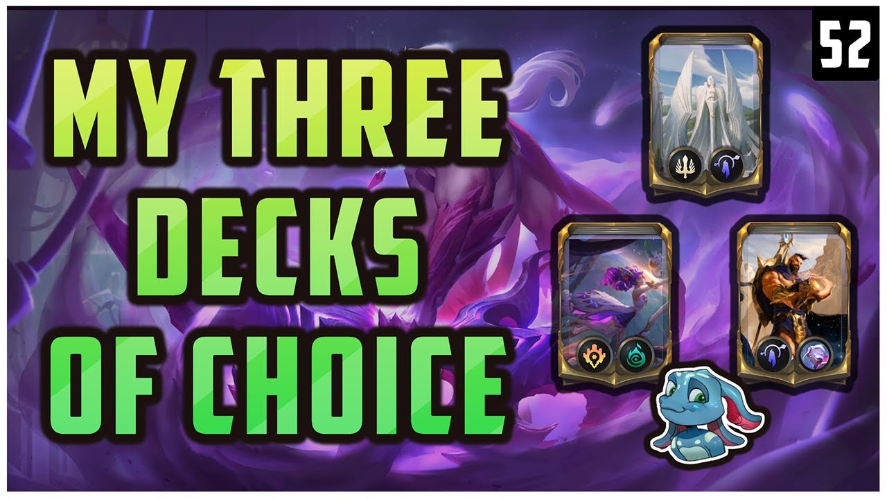 3 Strong Decks To Play Post-Patch! Legends of Runeterra Guide!