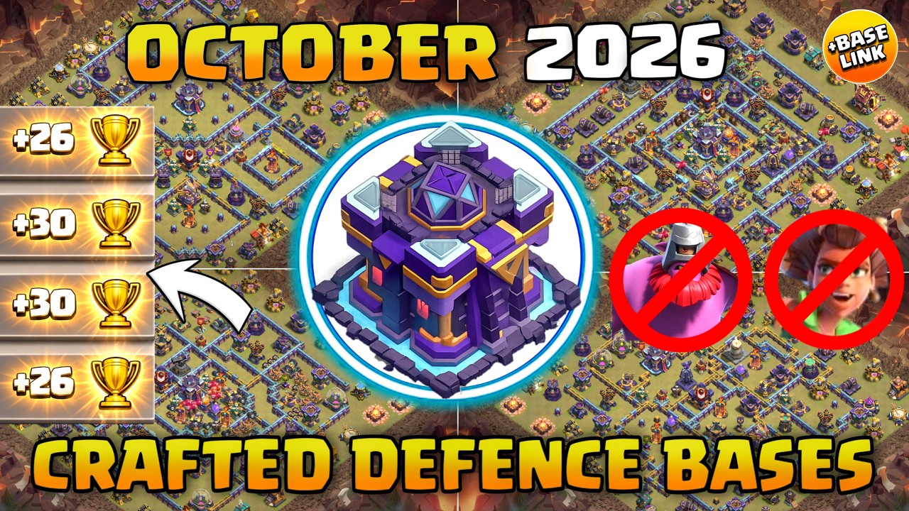 TOP 10! New Best Town Hall 15 (TH15) War/Trophy Base Layout + Link 2026 | Th15 Cwl Base | COC