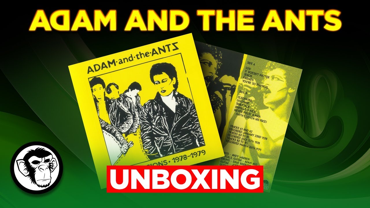 Unboxing new Adam and the Ants Vinyl Reissue | Punk Rock Collectors' Dream? Plus bonus items! 😀