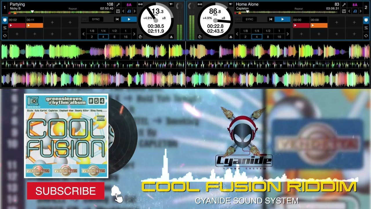 COOL FUSION RIDDIM MIX 2004 #cyanidesoundsystem #2000s #reggae #Coolfusion #dancehall #vendetta