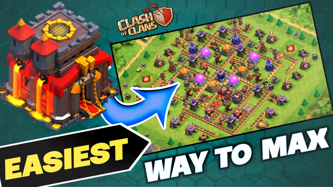 HOW TO MAX YOUR TOWNHALL 10  FAST | TH10 UPGRADE GUIDE IN CLASH OF CLANS
