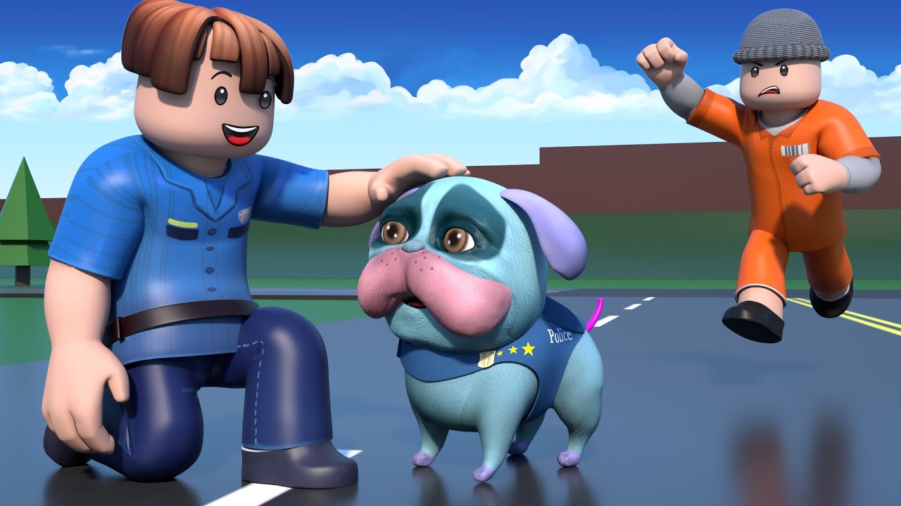 ROBLOX Brookhaven 🏡RP: The Loyal Police Dog | Roblox Master