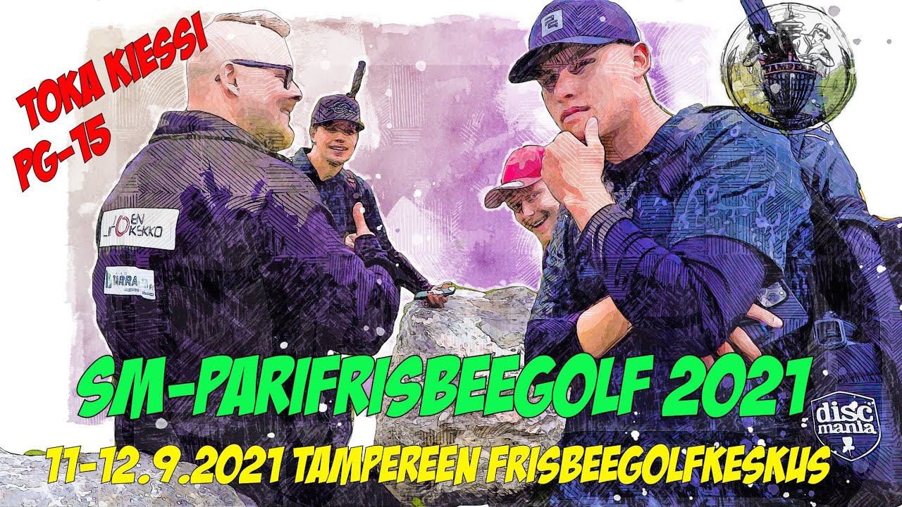 lcgm8 Disc Golf - SM-parifrisbeegolf 2021 toinen kierros