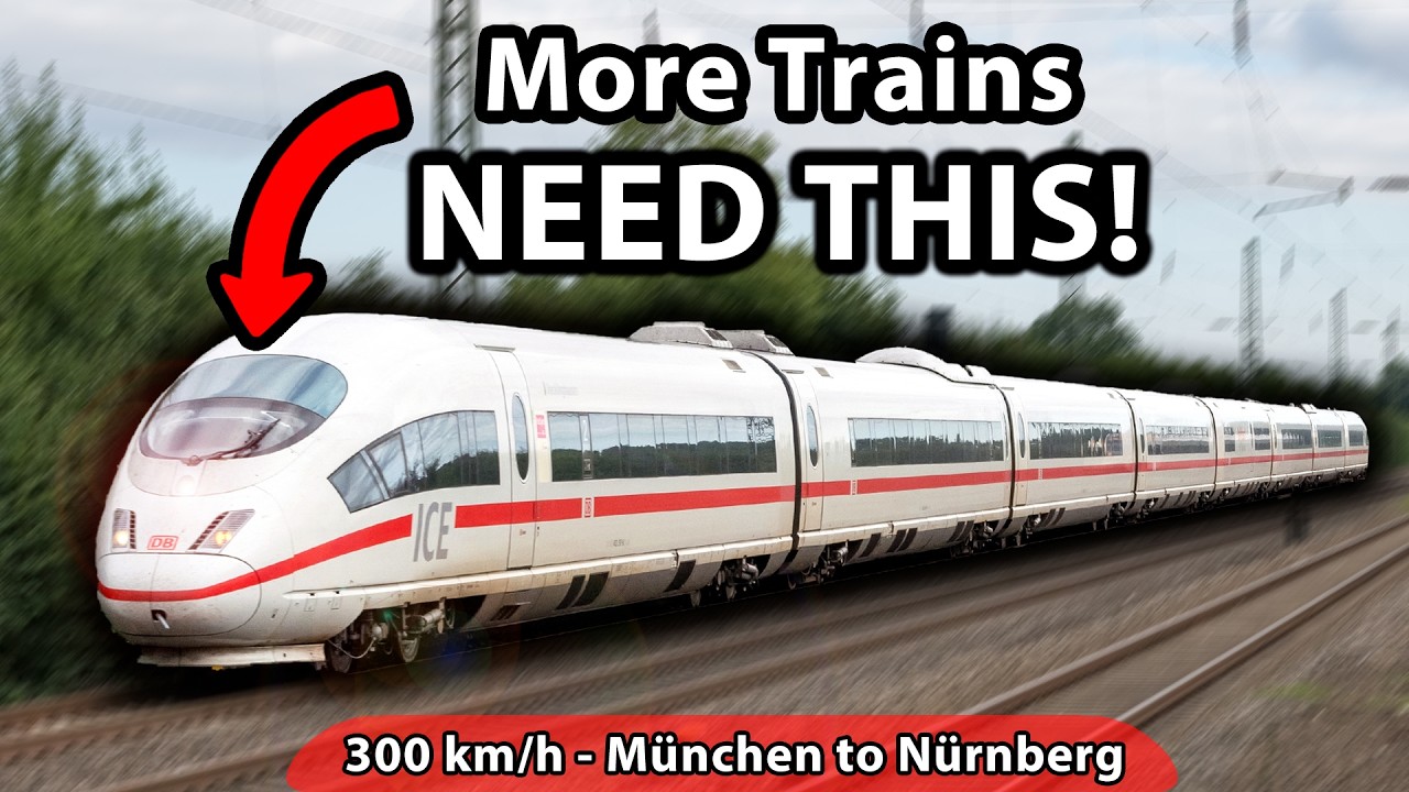 Germany's First EVER 300 km/h High-Speed Train - Onboard the Legendary ICE 3 in FIRST CLASS