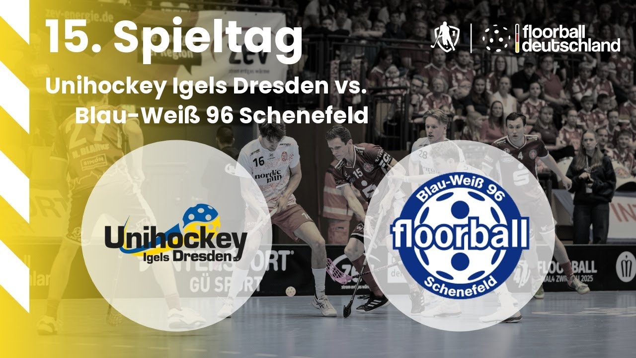 73 | Unihockey Igels Dresden vs. Blau-Wei&szlig; 96 Schenefeld | 15. Spieltag - 18.01.2026
