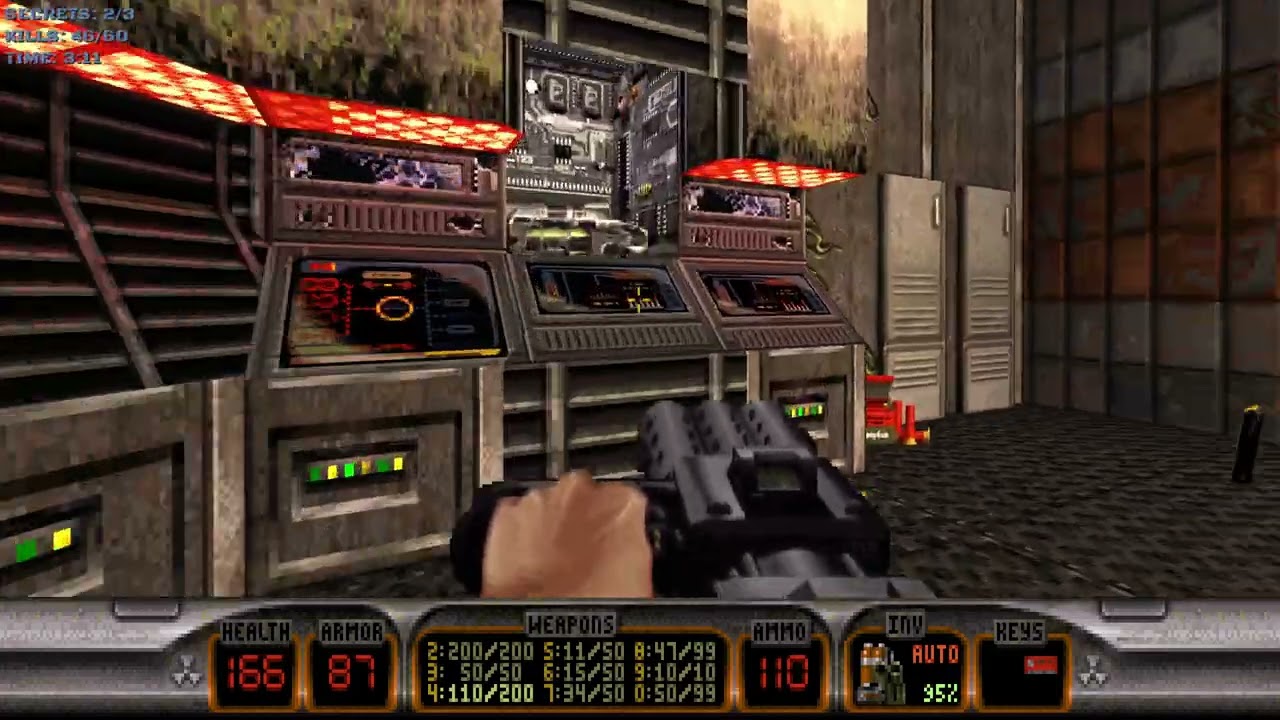Duke Nukem 3D (20th Anniversary World Tour) - E4L7: XXX-Stacy [All Secrets]