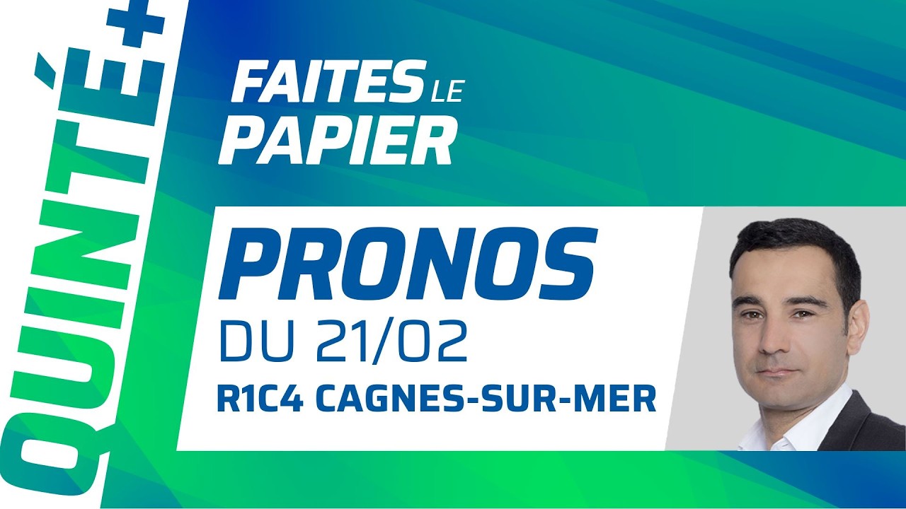 PRONOSTICS QUINTÉ+ DU SAMEDI 21 FÉVRIER À CAGNES-SUR-MER : DUBALAA, UN JEUNE 4 ANS AUX DENTS LONGUES