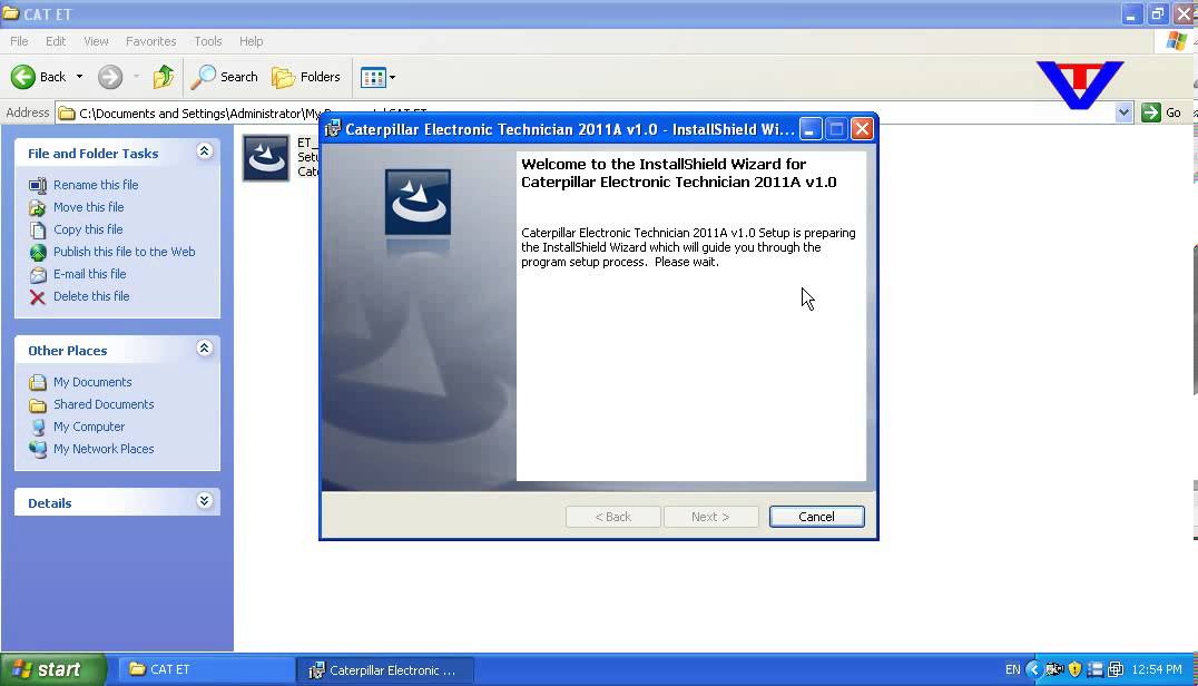 CAT ET Adapter III Install - ET_2011A_v1.0 Setup | VtoolShop