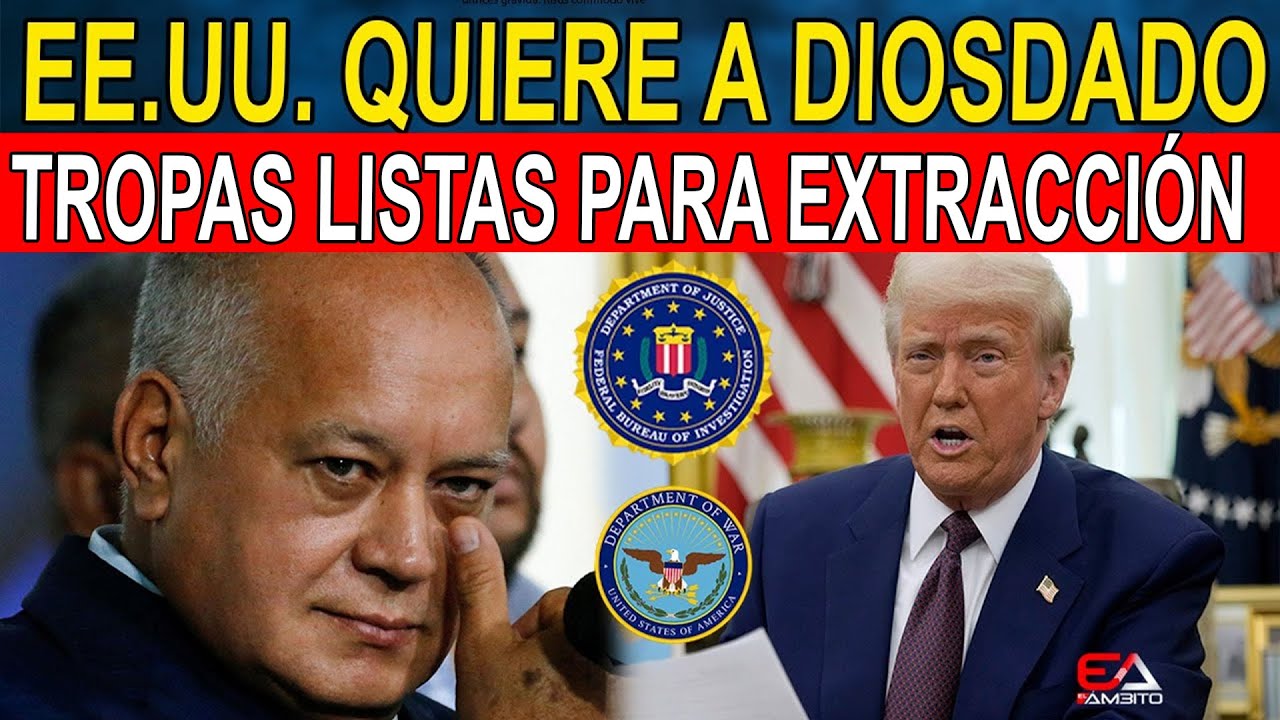 ¡CONFIRMADO! TRUMP SABE DONDE SE ESCONDE DIOSDADO