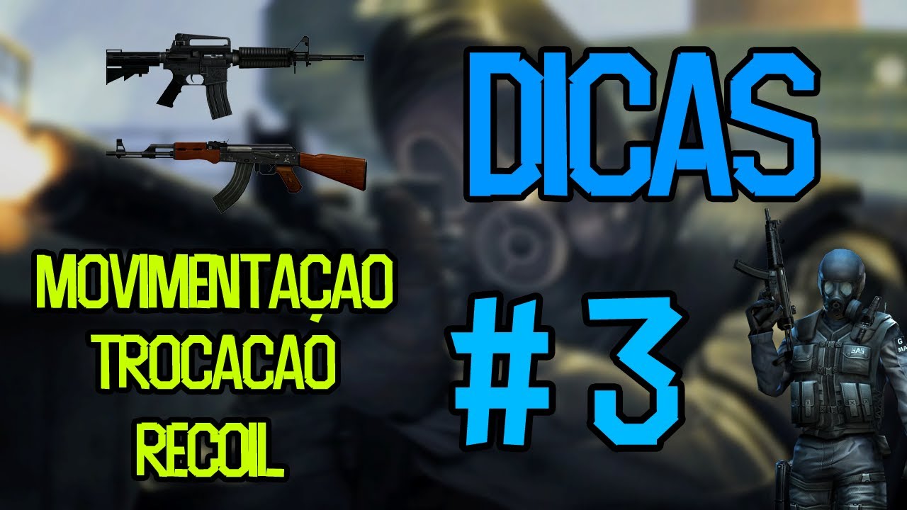 [CF] Dicas #3 - AK-47 e M4A1, Recoil, Trocação, e Movimentação