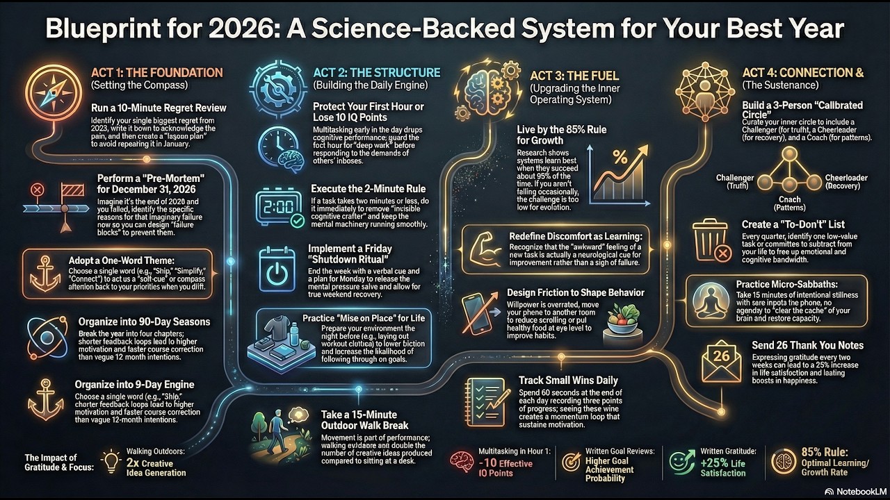 20 Science-Backed Habits to Make 2026 Your Best Year Ever