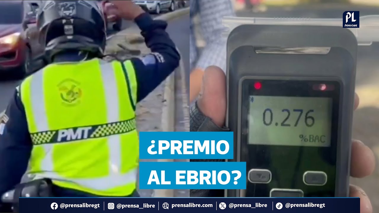 ¿Descuento por manejar ebrio? Villa Nueva reduce 90% multas por conducción bajo efectos del alcohol