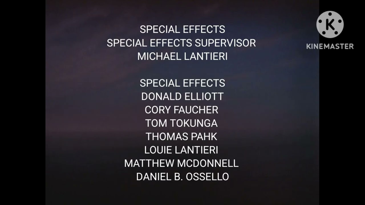 Matilda, the movie credits 