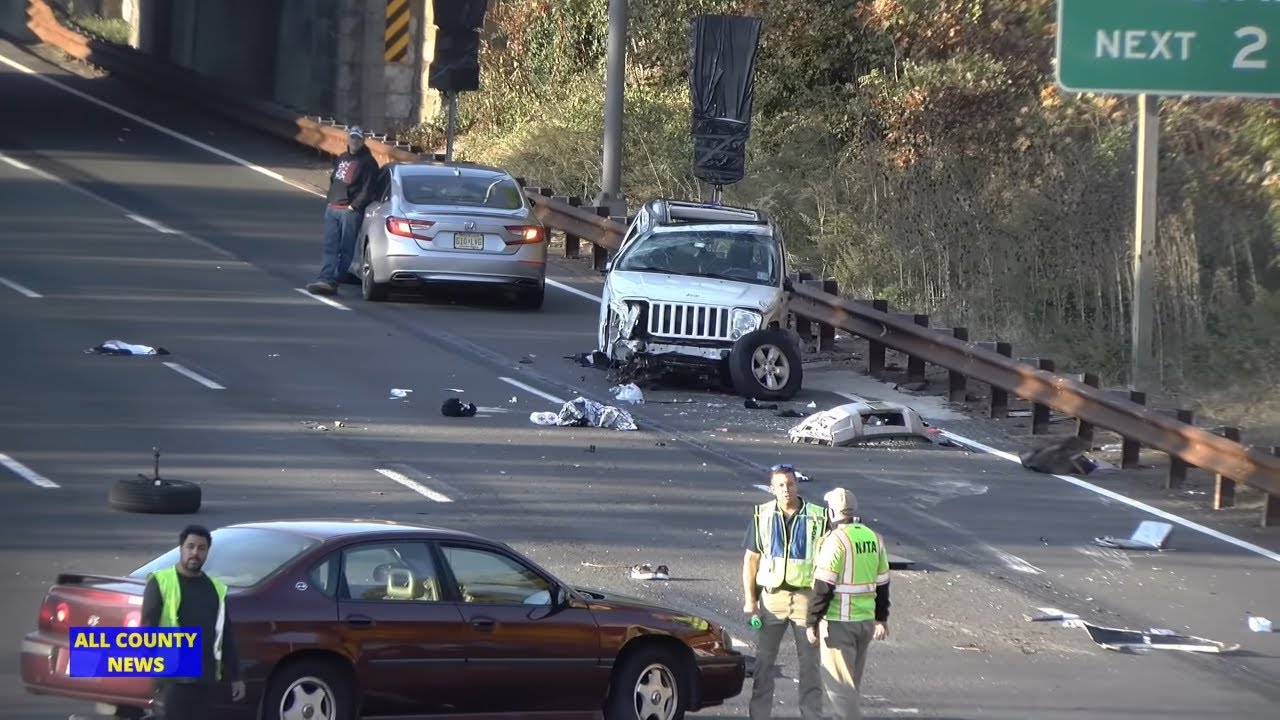 Fatal Multi-Vehicle Crash Garden State Parkway North Exit 131B Woodbridge Twp.
