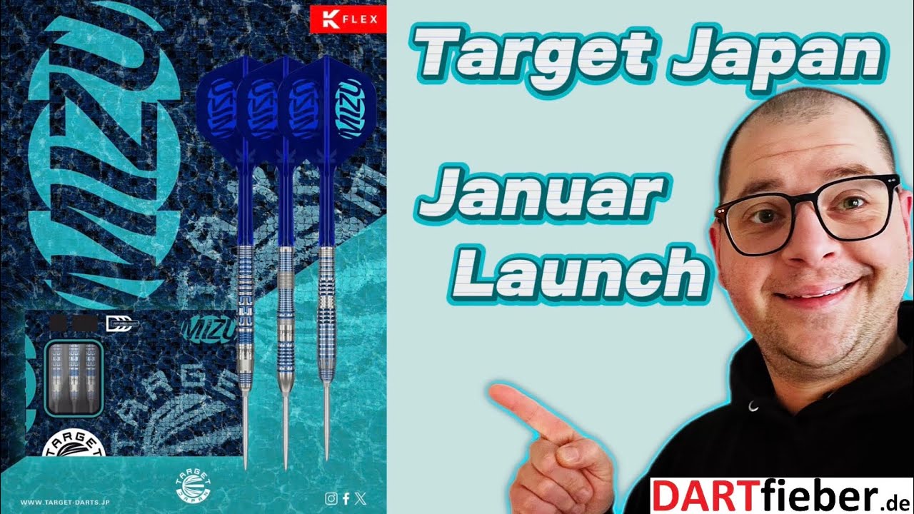 Target Japan Neuheiten 2026 🎯 MIZU Darts, Fable Limited & neues Zubehör
