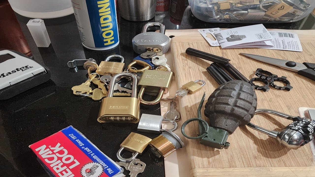 (23) Lock Haul Unboxing: Revealing Sourcing Of Rare Locks!