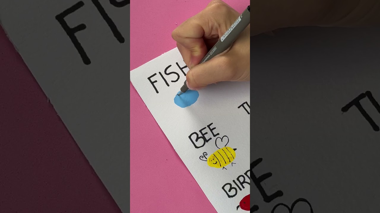 Animal Art From Finger Tips! ✋🎨 Let&rsquo;s Draw!