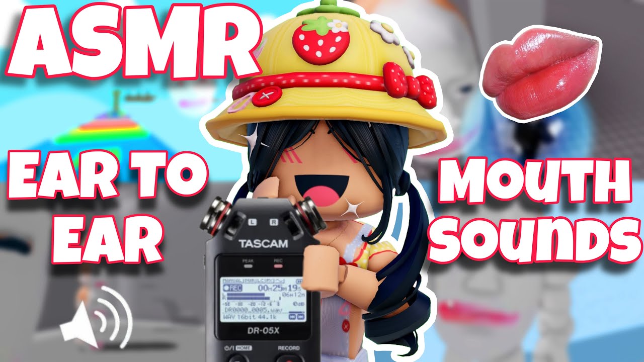 Roblox ASMR ~ VERY INTENSE Ear to Ear MOUTH SOUNDS W/ TASCAM 👄 (Super Tingly!!)