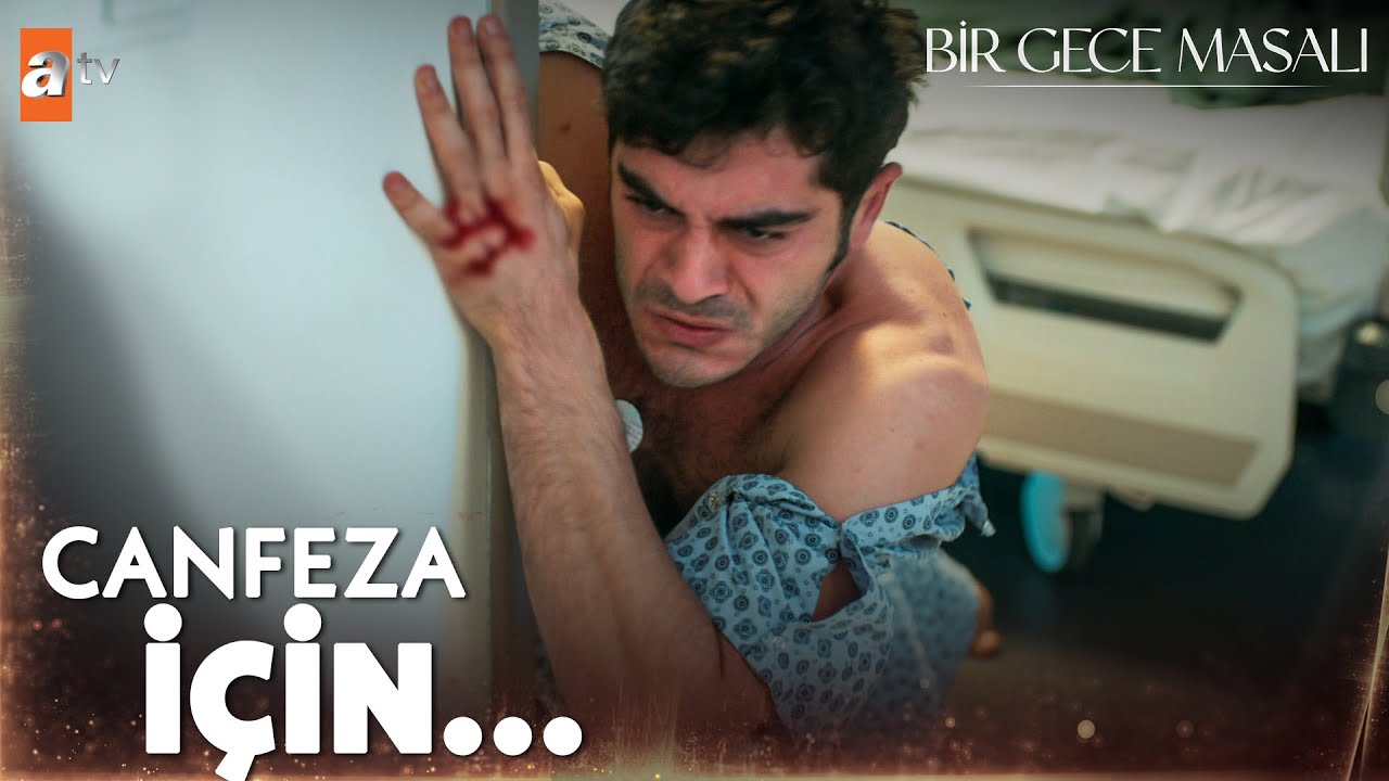 Mahir, Selim'in söylediklerinden sonra hastaneden kaçmaya kalkar - Bir Gece Masalı 10. Bölüm