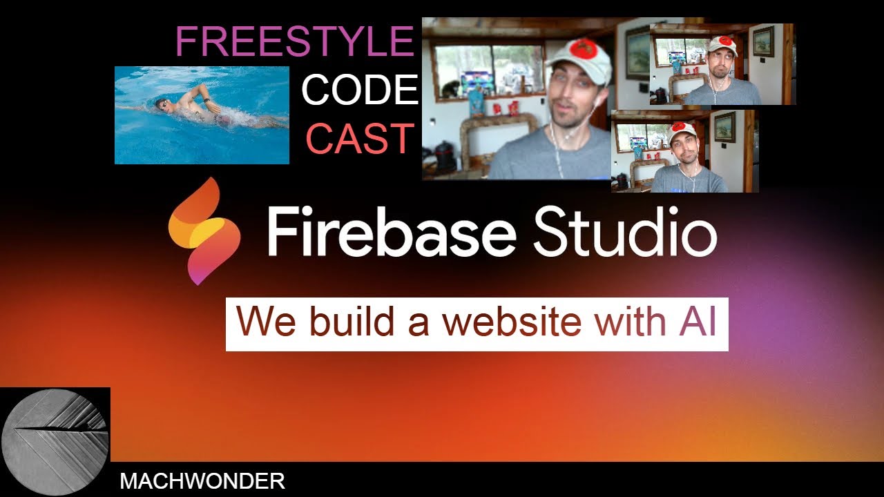 HOW TO USE AI TO BUILD A WEBSITE - Google Firebase Studio