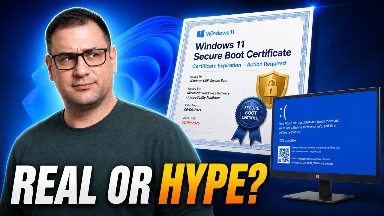 Windows 11 Secure Boot Certificate Expiring 2026 | Will It Brick Your PC?