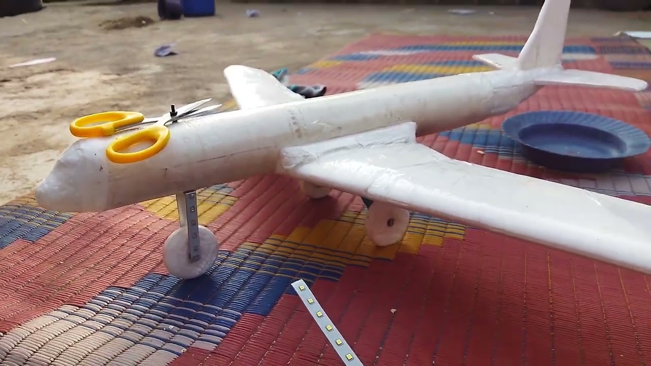 Thermocol RC plane 