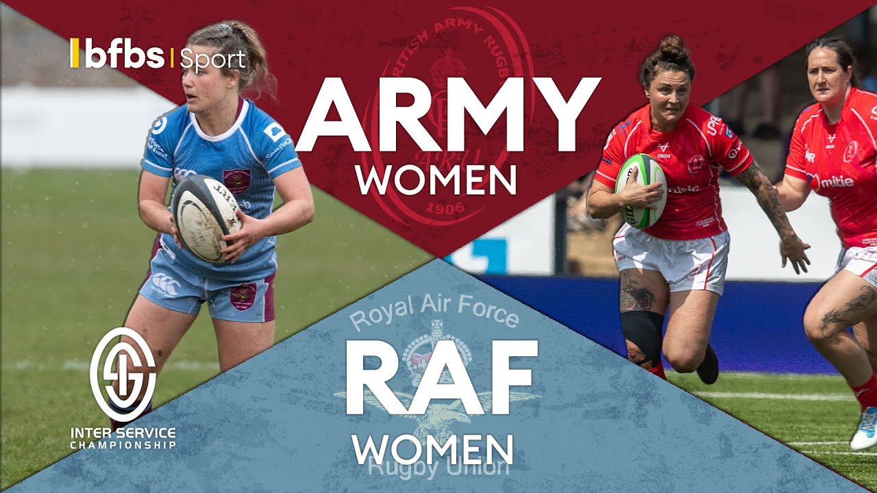 In full: Army v RAF | Women’s Inter Service rugby union 2025 | From Kingsholm Stadium