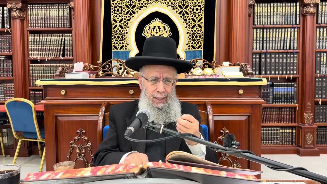 הרב גדעון בן משה שליט״א  |  דיני עיקר וטפל בברכות. 