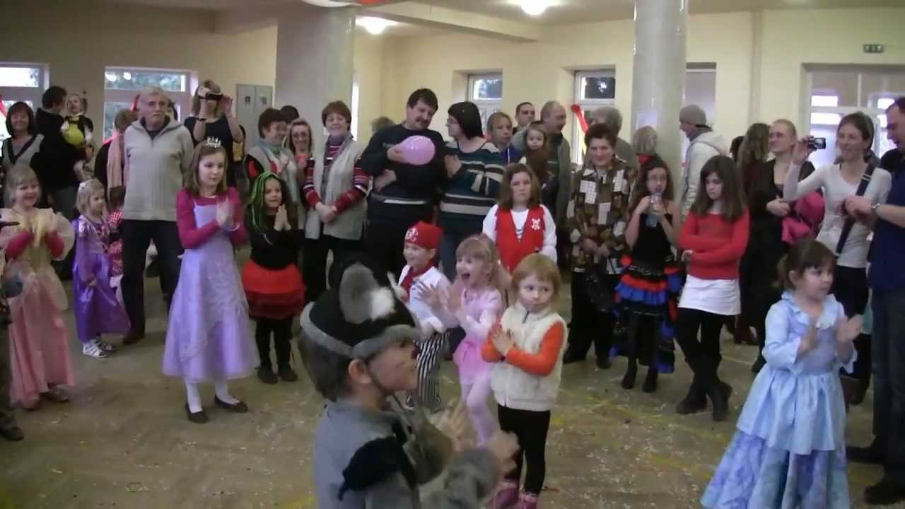 Přísnotice - Dětský maškarní ples 2014