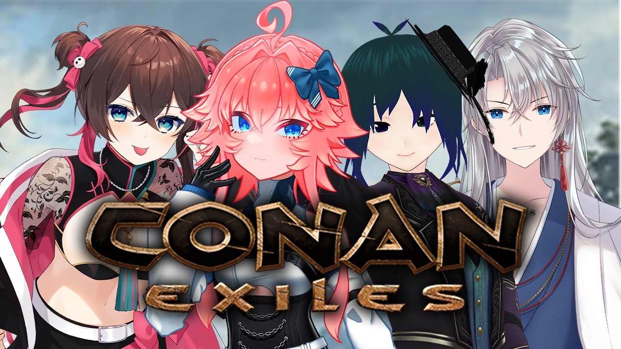 【Vtuber】砂漠の地で生き残る！2【Conan Exiles】