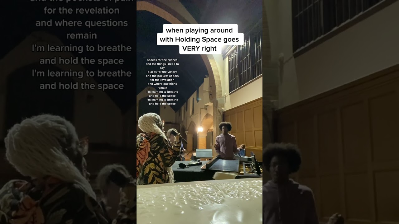 song: Holding Space by Mayyadda go into this week holding space for yourself