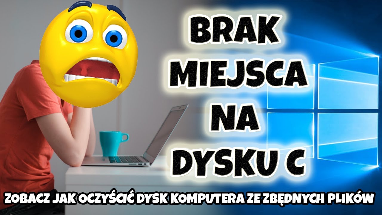 😨 Brak miejsca na dysku C: Windows 10 / Jak zwolnić dużo miejsca na dysku twardym - Poradnik WIDEO