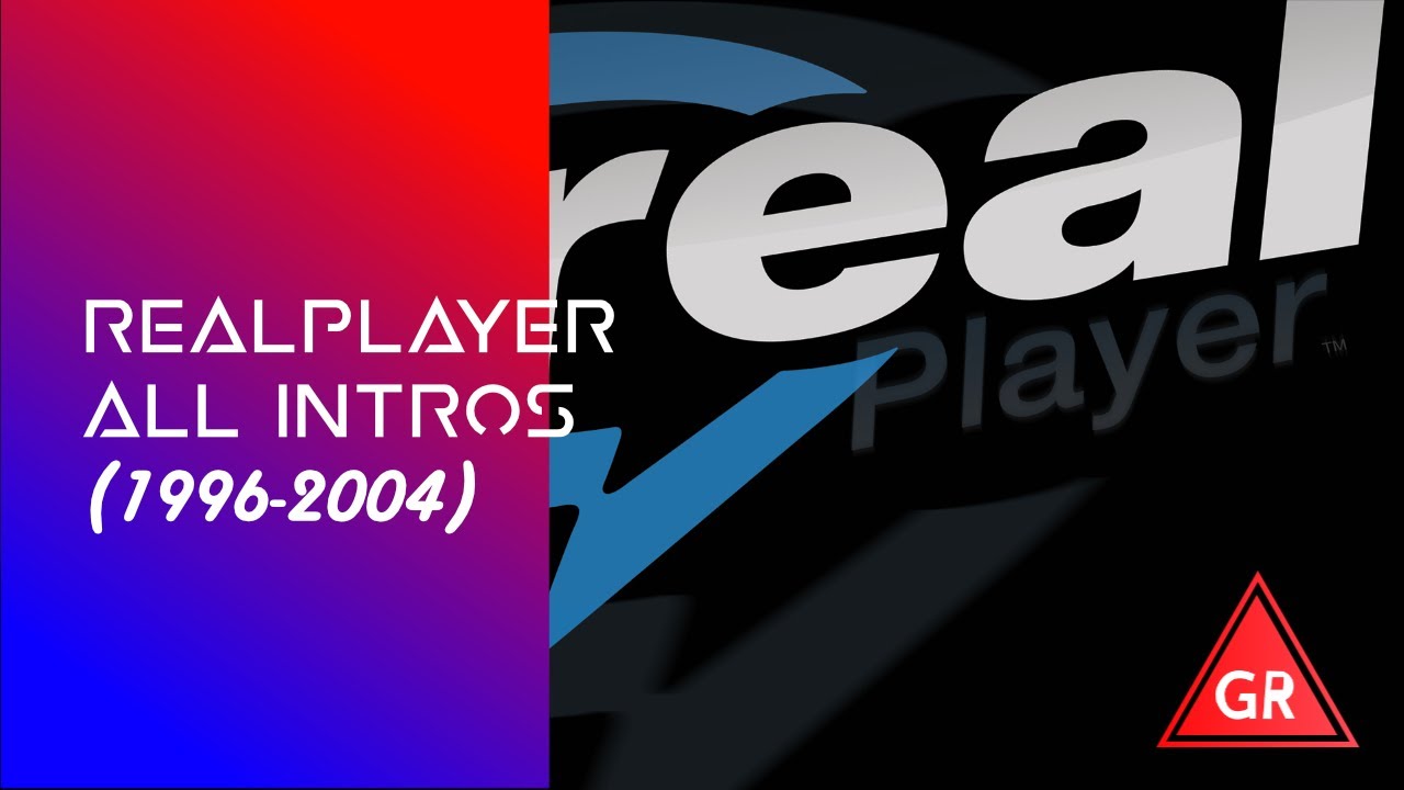 RealPlayer All Intros History (1996-2004)