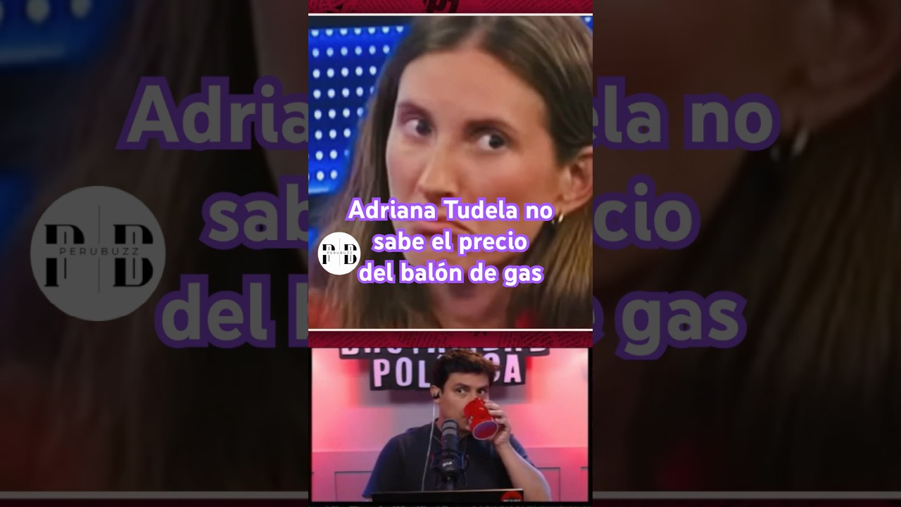 Adriana Tudela no sabe cu&aacute;nto cuesta un bal&oacute;n de gas #shorts #viral #buzz