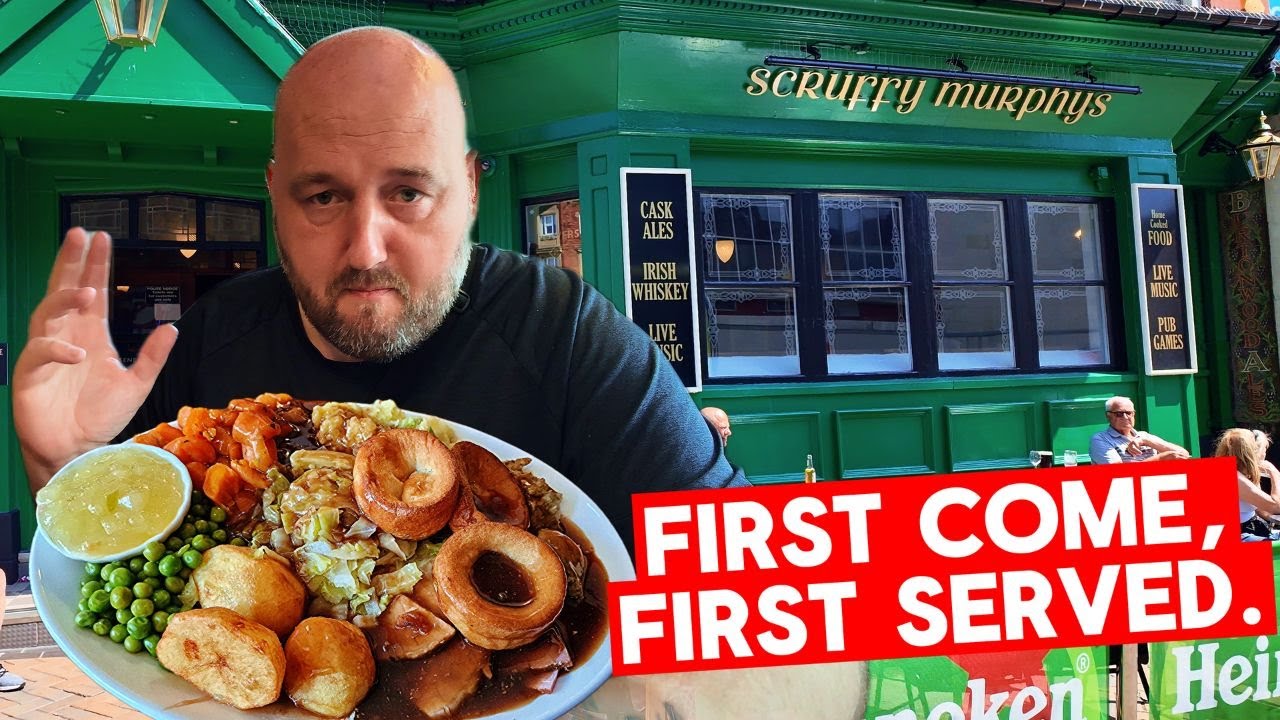 WHEN IT'S GONE, IT'S GONE !!! - I got a SUNDAY ROAST from Granny Murphys Irish Kitchen in BLACKPOOL