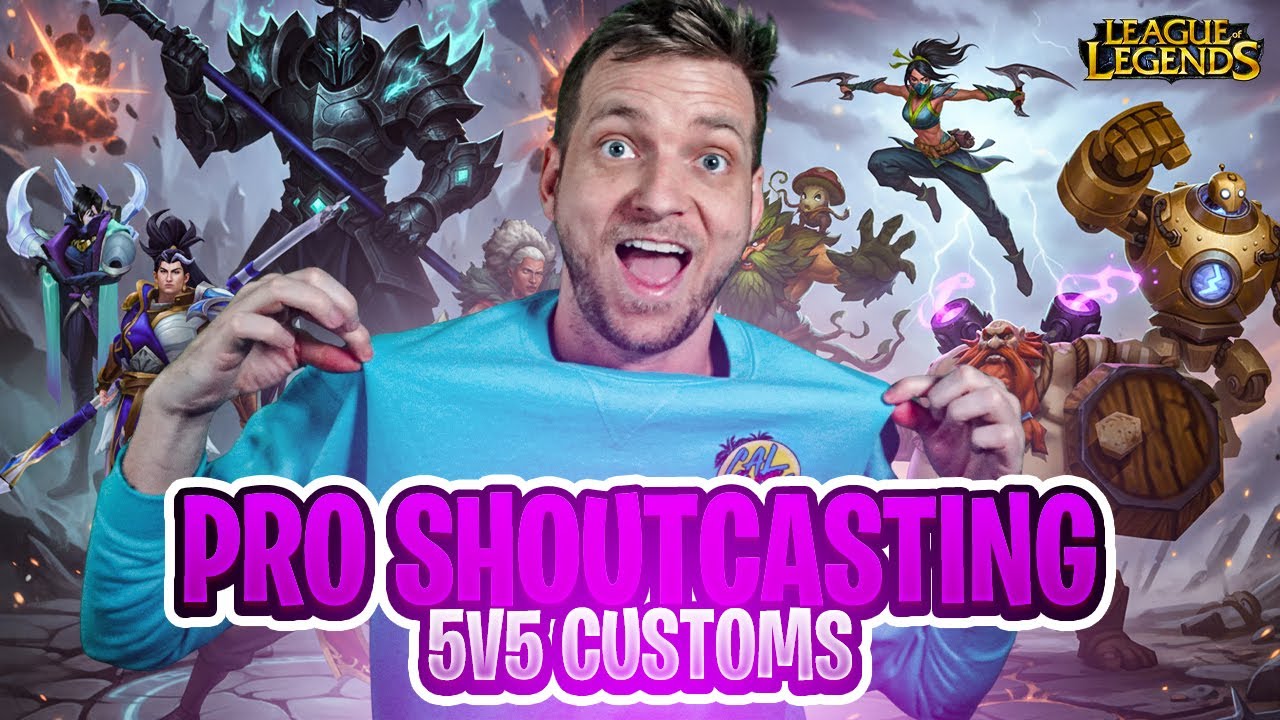 5v5 Viewer Games!! You Play, I Shoutcast! Have Fun Be Kind!