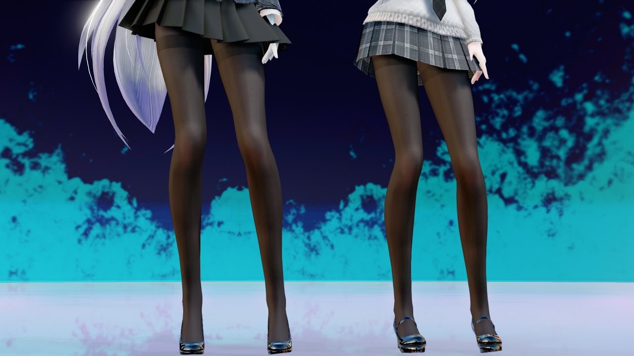【MMD】No.3 HAKU MIKU Distorted Princess