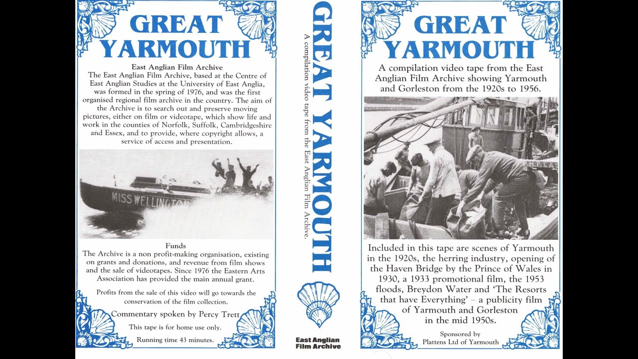 Great Yarmouth - A Compilation Video Tape From The East Anglian Film Archive - Retail VHS Rip