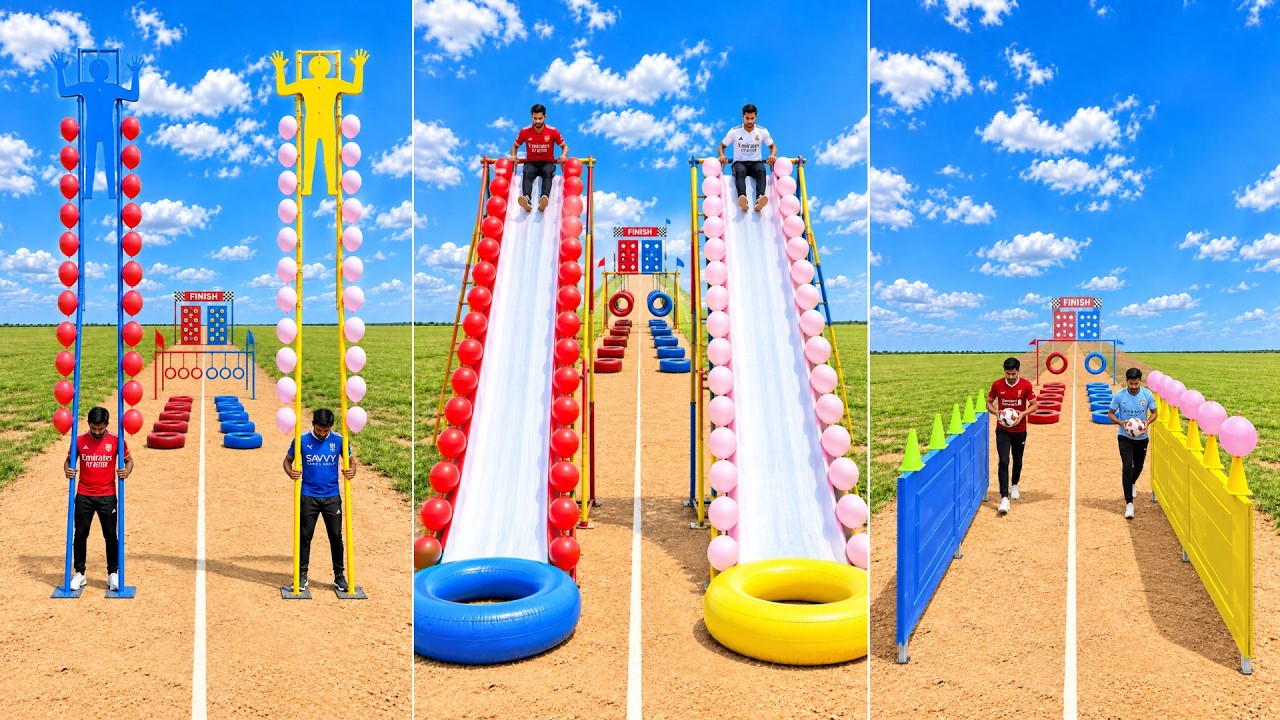 20-Level Challenge Games Race — Who Reaches the Finish Line?🚀 | ChallengeKings