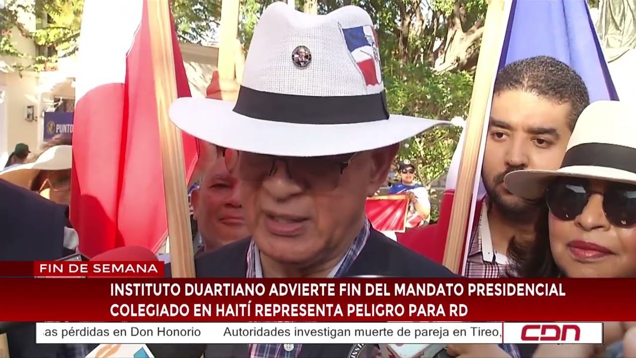 Instituto Duartiano advierte fin del mandato presidencial colegiado en Haití representa peligro para