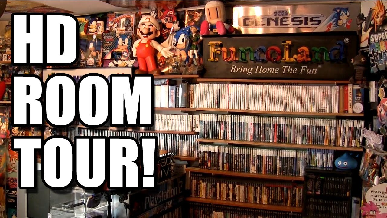PeteDorr's NEW Game Room Tour HD
