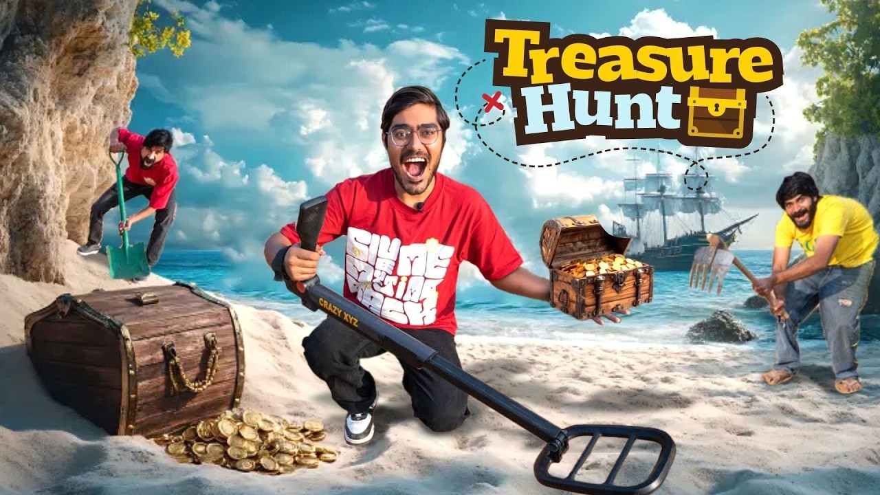 Crazy Treasure Hunt Challenge💰   सच में खजाना मिल गया😍   Unbelievable Happened