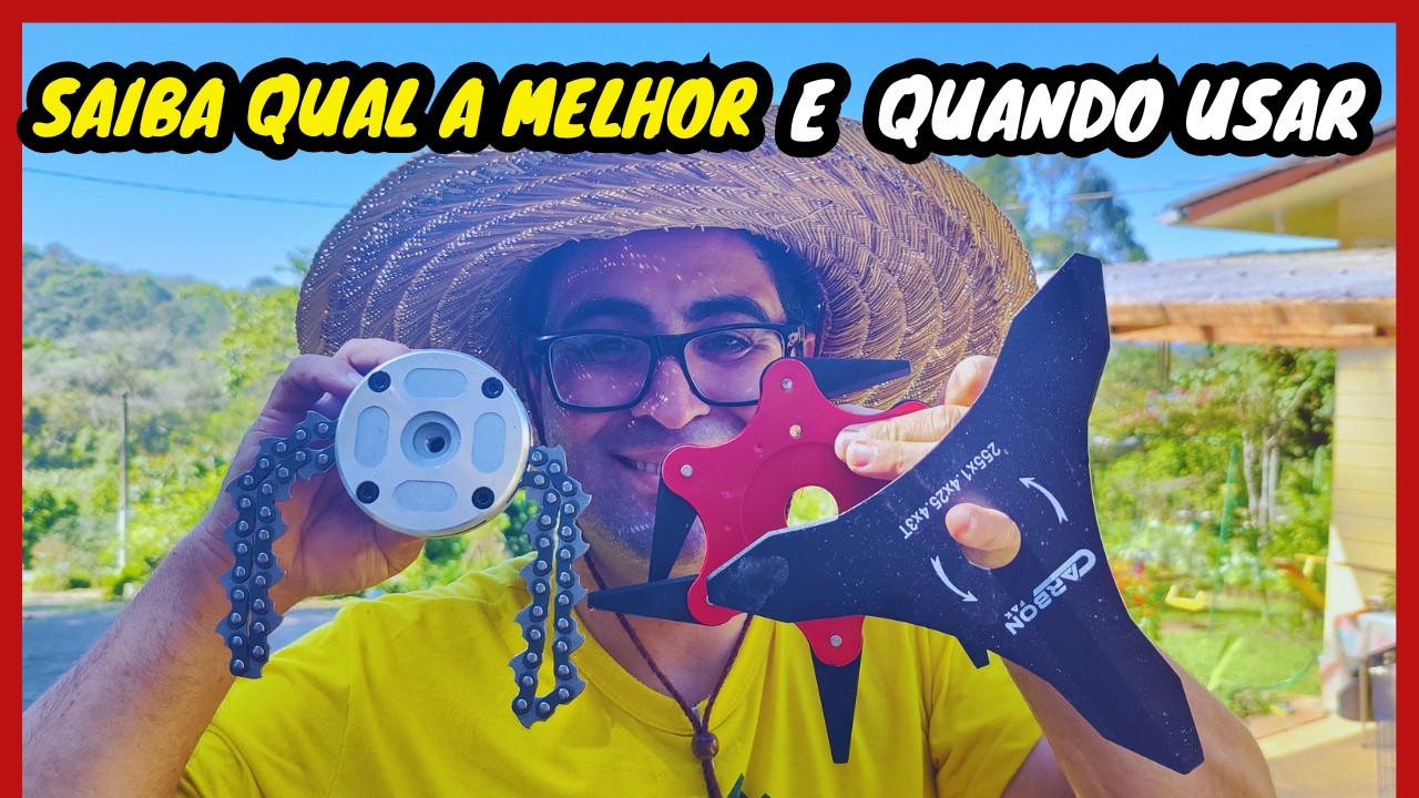 ✅  QUAL A MELHOR LAMINA PARA ROÇADEIRA