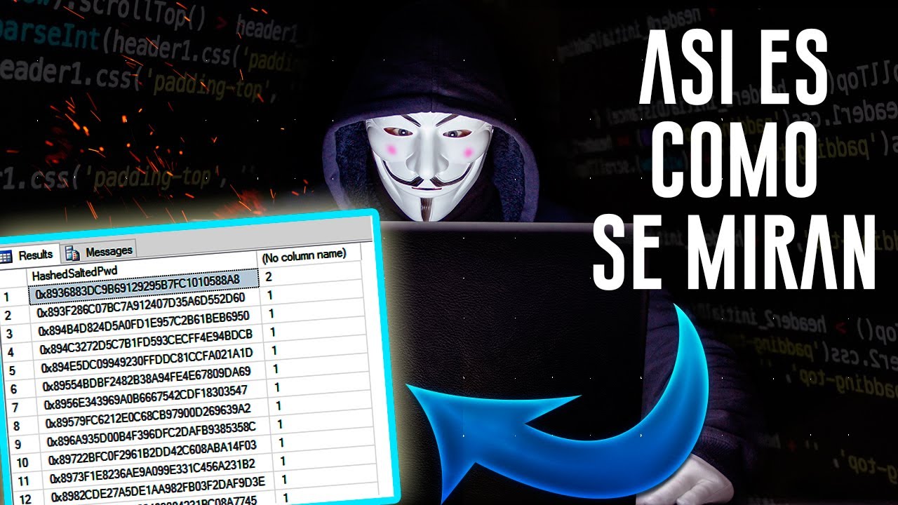 ASI ES COMO FUNCIONAN LAS CONTRASEÑAS | PASSWORDS