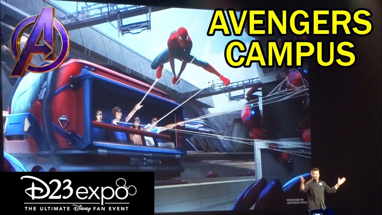 Avengers Campus announcements at D23 Expo 2019