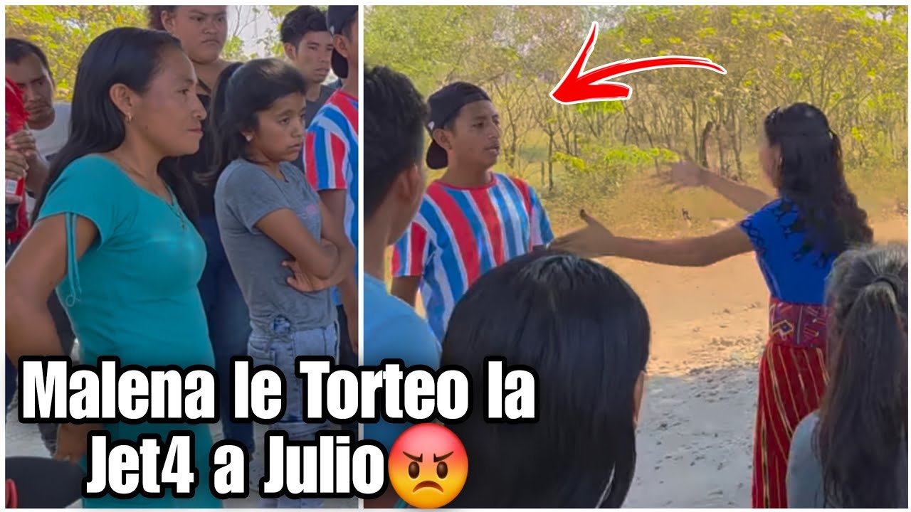 Por Hablador Julio Recibió su Merecido/Malena no le dió Tiempo para que Met4 las Manos