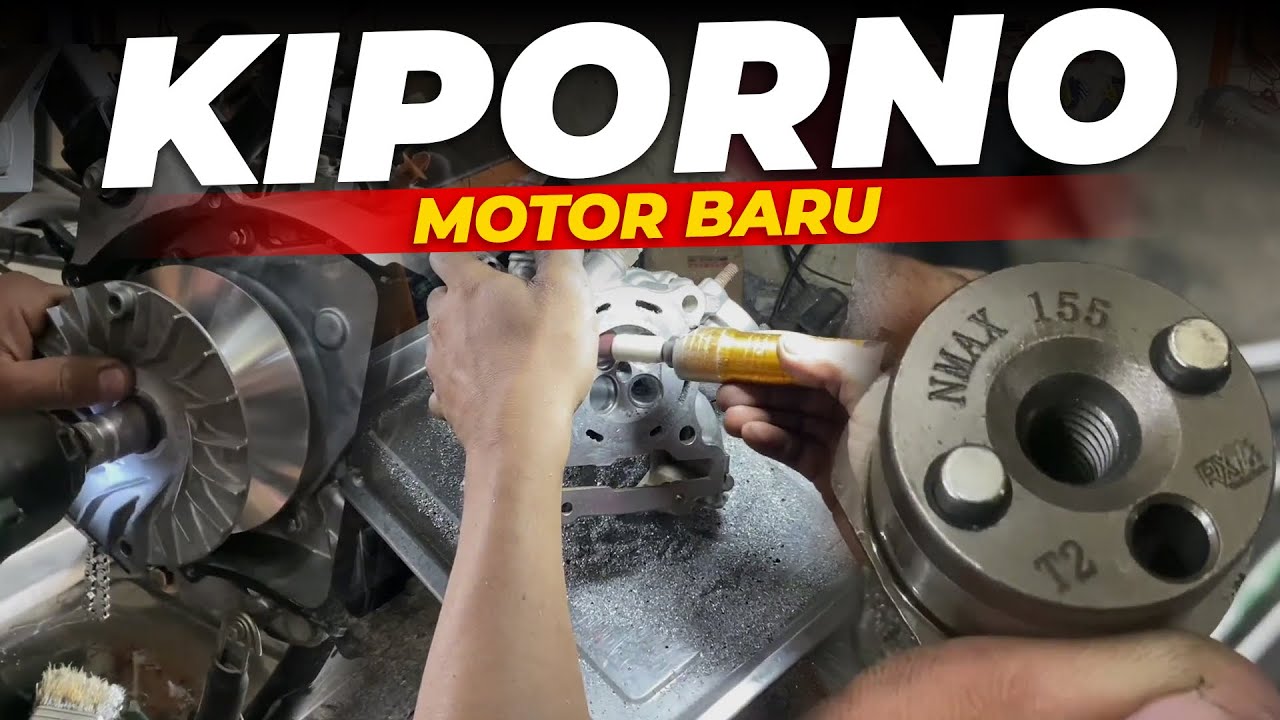 MOTOR BARU LANGSUNG MINTA UPGRADE CVT PORTING NOKEN | Yamaha NMAX