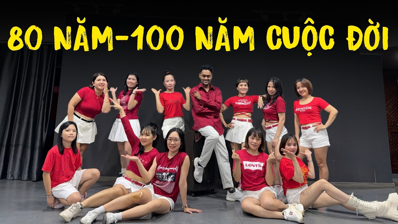 80 NĂM-100 NĂM CUỘC ĐỜI | Zumba dance cover | ZIN NINAD #80nam100nam #trendingmusic 